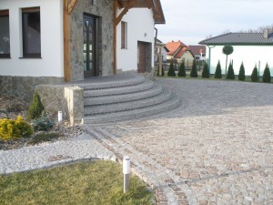 Granite driveway