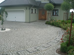 Granite pavers